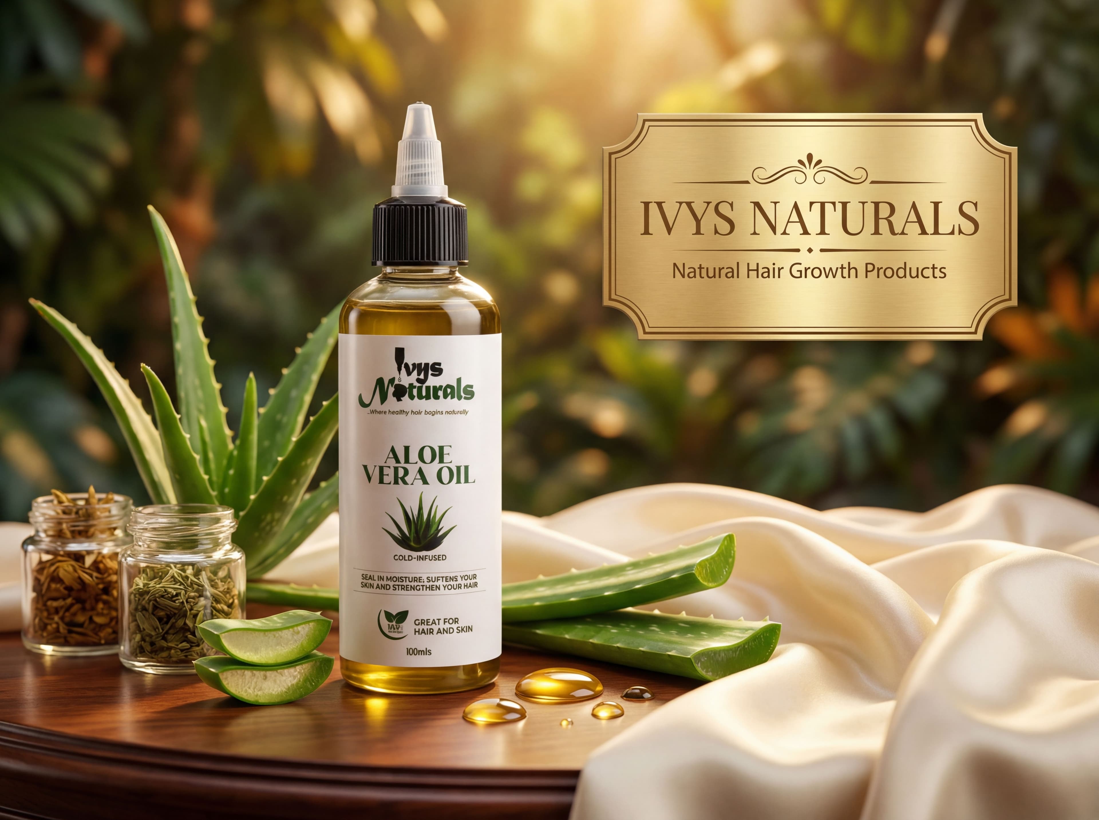 Ivys Naturals Aloe Vera Oil